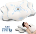 JINXIA Cervical Neck Pillow for Sleeping, Odorless Memory Foam Pillows & Soft by JINXIA