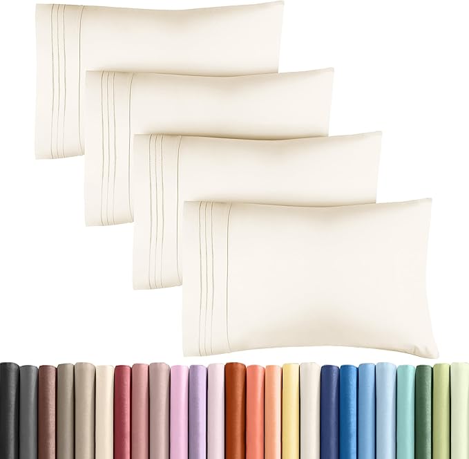 Queen Pillow Cases Set of 4 by CGKUnlimited