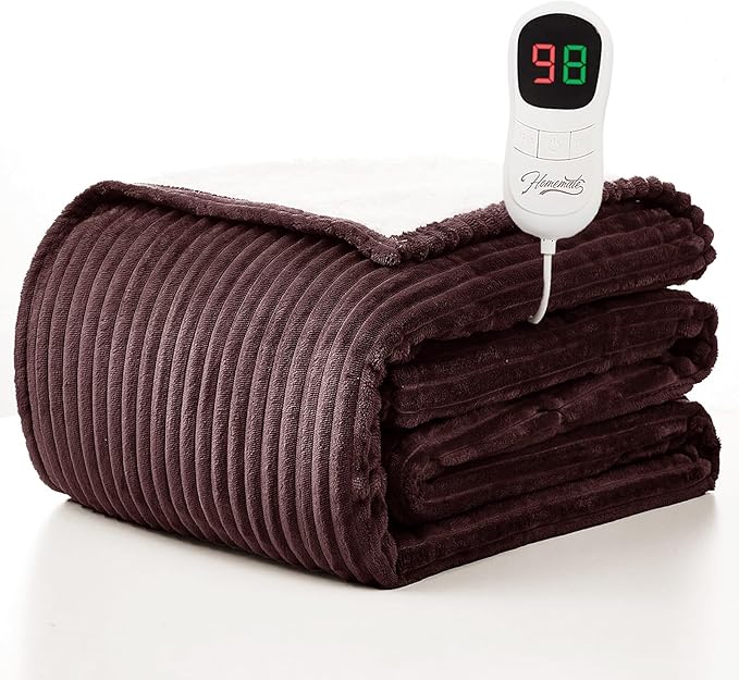 Homemate Electric Heated Blanket Twin Size by Homemate