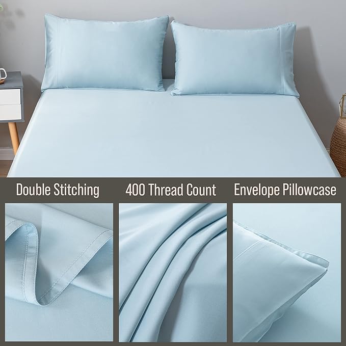 Bella Coterie | Luxury Bamboo Viscose Standard Size Pillowcase Set | 100% - Image 3