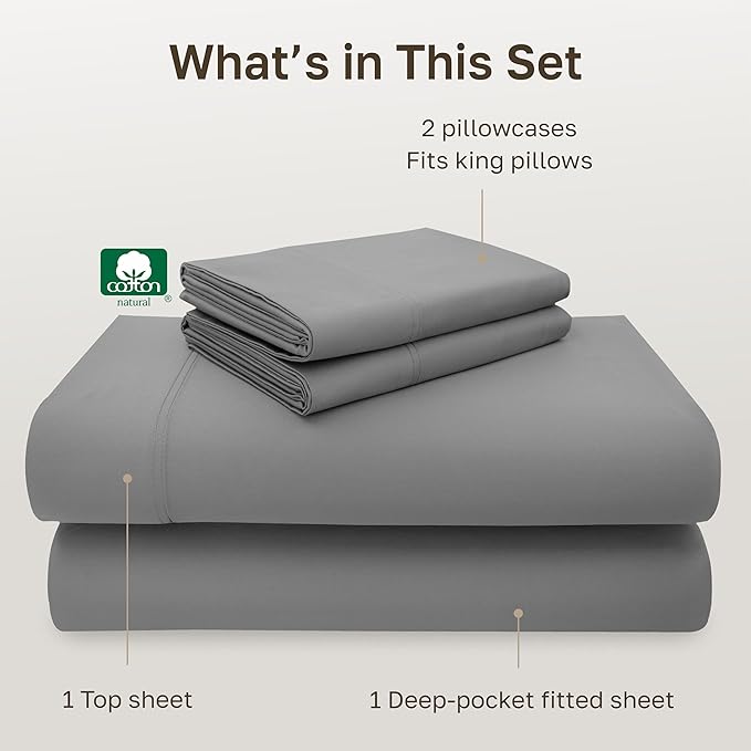 California Design Den California King Sheet Set - Image 4