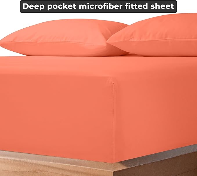 Royale Linens Fitted Sheet Full - Image 6