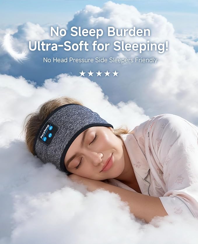 Perytong Sleep Headphones Wireless, Air Travel, Meditation - Image 2