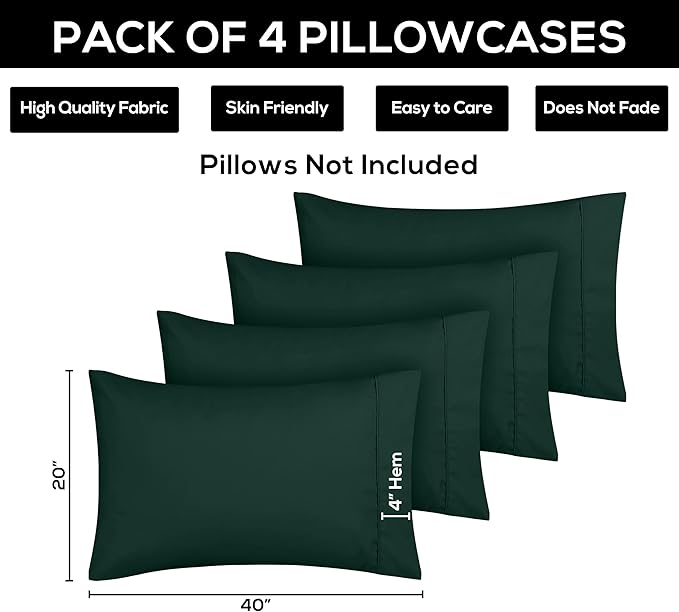 Utopia Bedding Queen Pillow Cases - Image 3