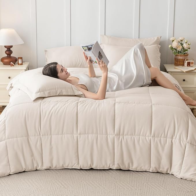 JOLLYVOGUE Twin XL Comforter Set, Ultra-Soft Bed in a Bag Twin XL Size 5 Pieces - Image 7