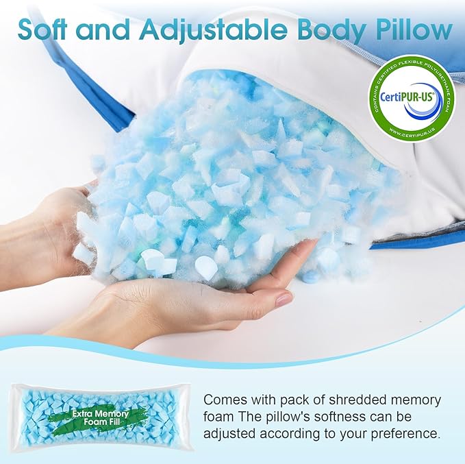 TranquilRelax C Shaped Body Pillow - Image 4
