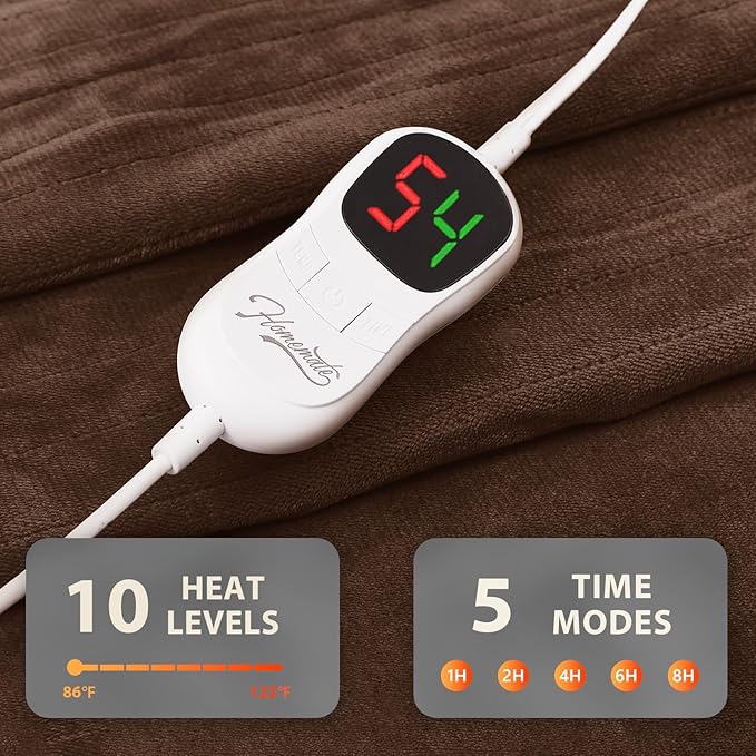 Homemate Electric Heated Blanket Twin Size - Image 4