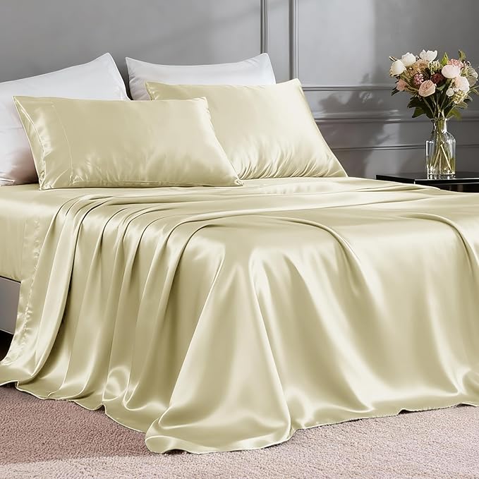 FreshCulture Satin Sheets California King by FreshCulture