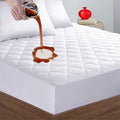 Quilted Fitted Twin XL Mattress Pad Cover, Waterproof Mattress Protector by SafeandSound