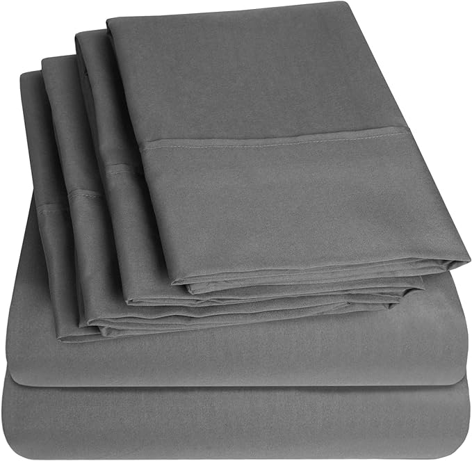 Sweet Home Collection 6 Piece 1500 Supreme Collection Brushed Microfiber Deep by SweetHomeCollection