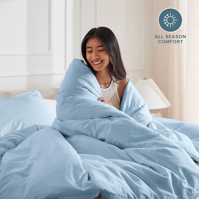 Bare Home Bedding Duvet Cover Queen Size - Image 3