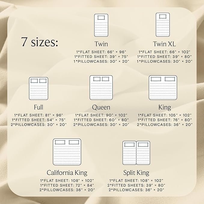 LuxClub Twin XL Sheets - Image 4