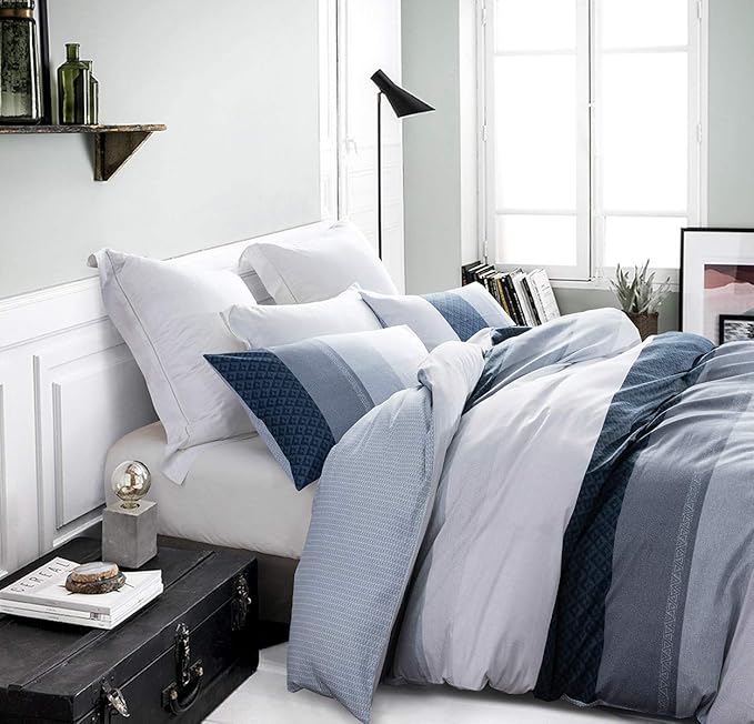 SLEEPBELLA Duvet Cover Set 600 Thread Count Cotton Bedding Set - Image 2