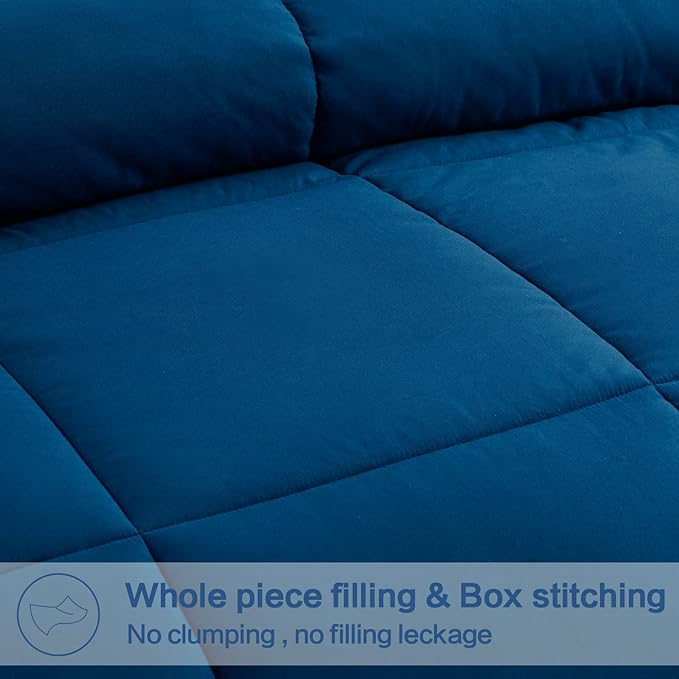 EASELAND Oversized King Down Alternative Comforter - Image 3