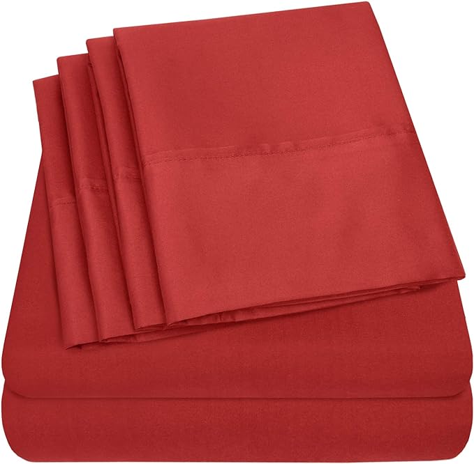 King Size Bed Sheets by SweetHomeCollection