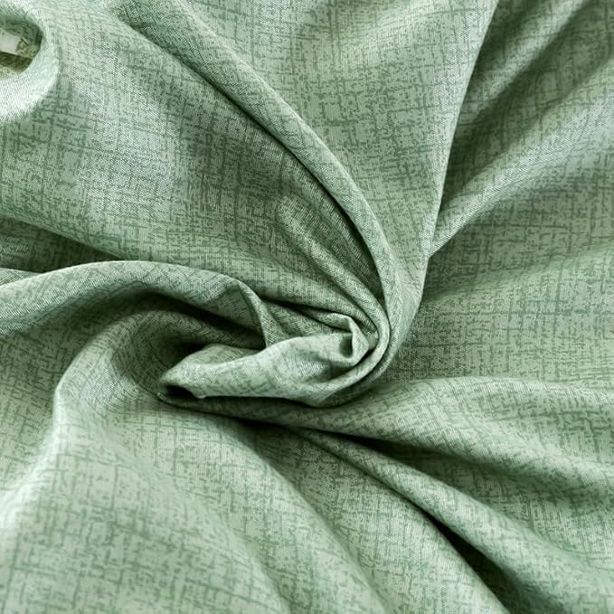 OAITE Duvet Cover Queen Size, Reversible Leaf Green Duvet Cover Set - Image 4