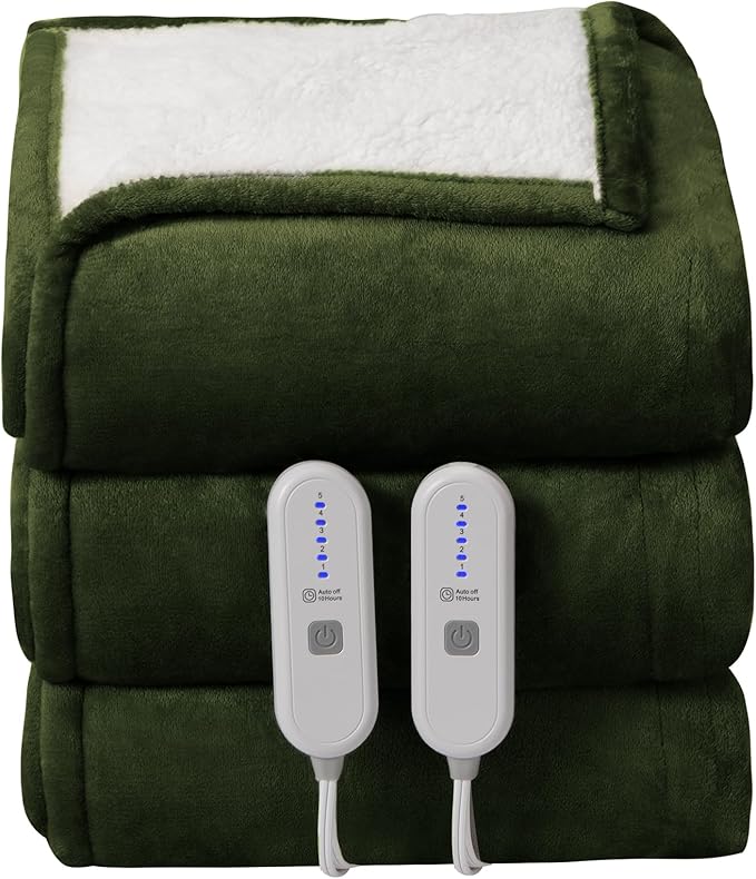 Heating Blanket Queen Size Washable - Image 9