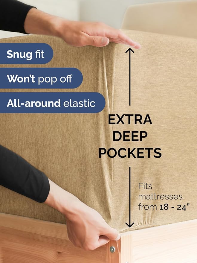 Extra Deep Cal King Sheet Set - Image 3