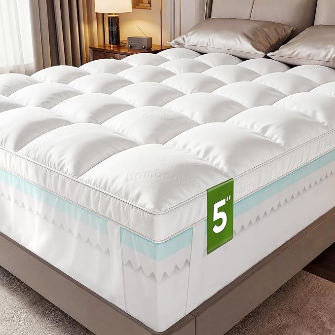 5 Inch Twin Mattress Topper, Memory Foam Mattress Toppers-2.5" Cooling Gel Foam by Simpledad