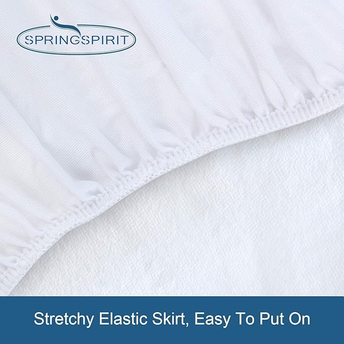 Full Size Mattress Protector Waterproof Mattress Topper Pad Cover Fitted Bed - Image 7
