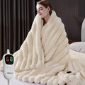 Heated Throw Blanket, Faux Fur Cozy Heating Blanket by Unknown