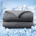 Cooling Comforter King Size, Double-Sided Cold Tech Fabric Quilted Bed by bedsmile