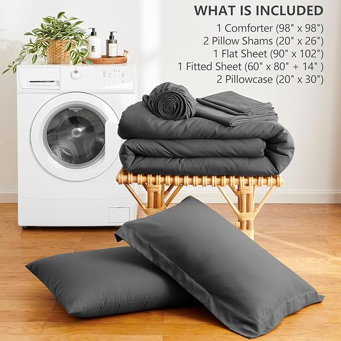 HIMEET Oversized Queen Size Comforter Sets - Image 6