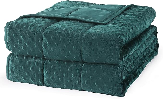 Mr. Sandman Weighted Blanket for Adults Queen Size 15 lbs, Soft Cooling Heavy by MrSandman