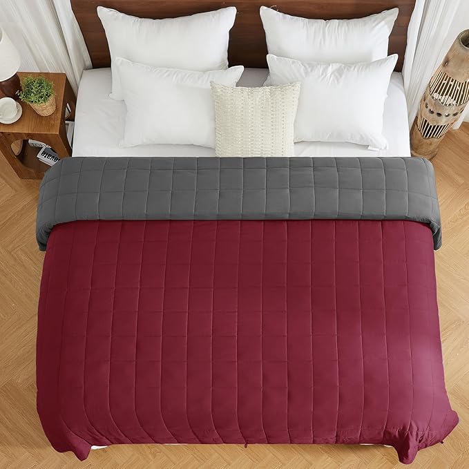 yescool Weighted Blanket for Adults Cooling Heavy Blanket for Sleeping Perfect - Image 8