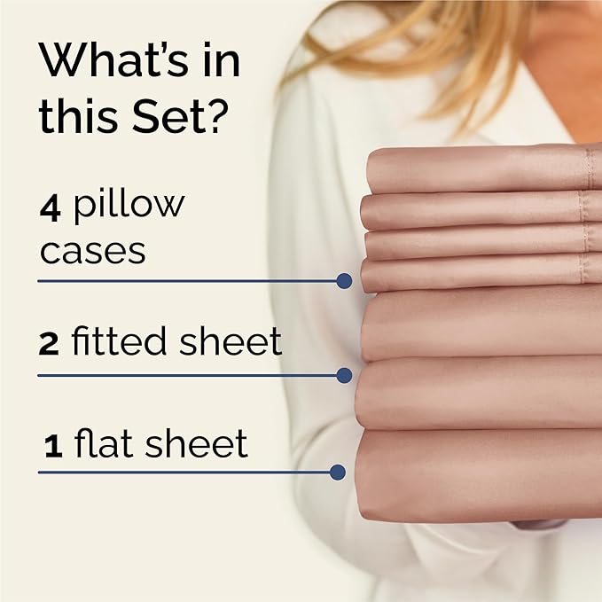 Split King 7 Piece Sheet Set - Image 2