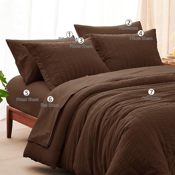 CozyLux California King Comforter Set - Image 8