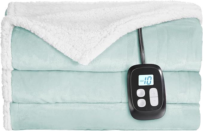 LaffyLo Electric Heated Blanket Full Size 72 x 84, Fast Heating Blanket - Image 6
