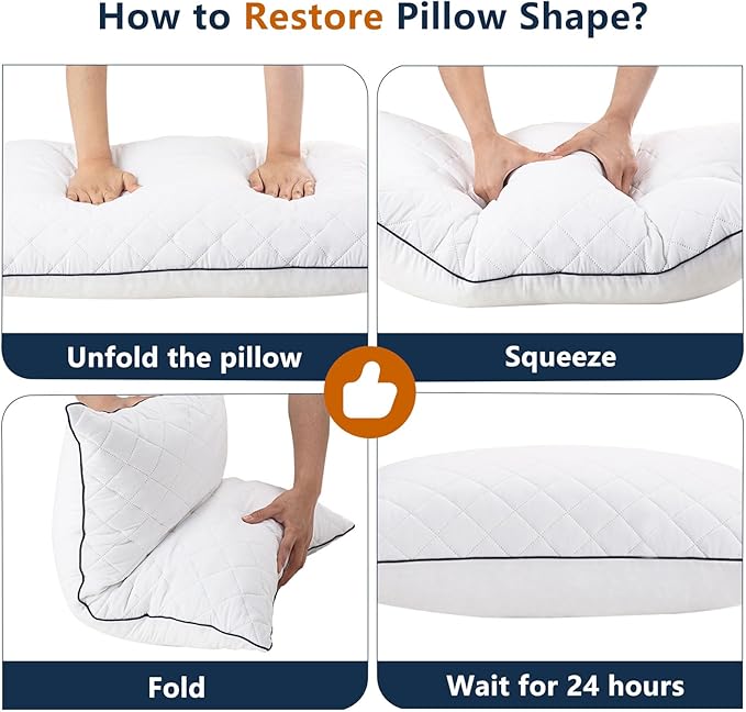 1 MIDDLE ONE Body Pillow, Memory Foam Body Pillows - Image 9
