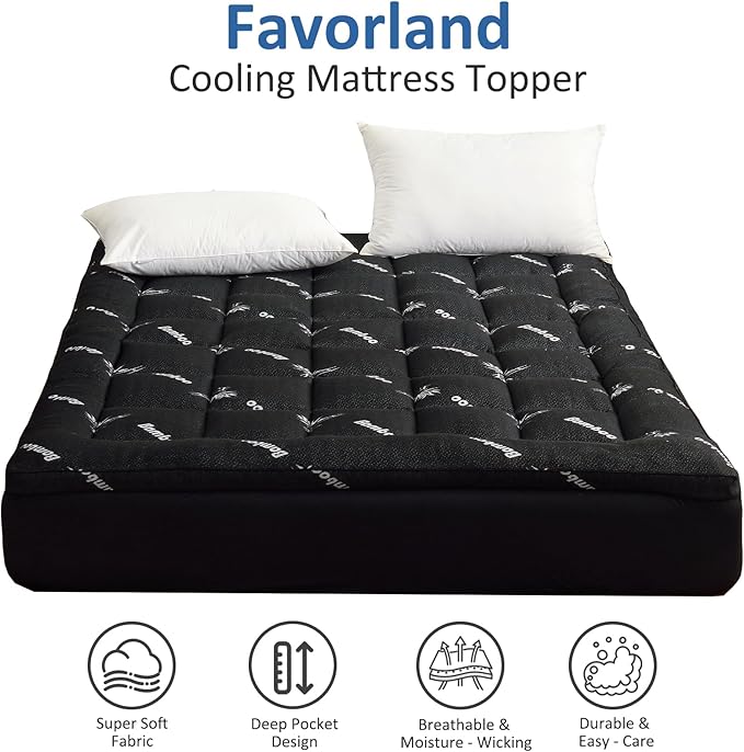 Favorland Mattress Topper King Size - Image 2