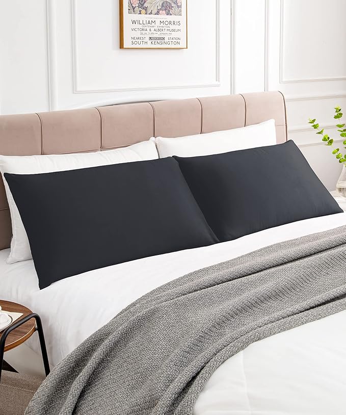 Warmstar Cotton Pillow Cases Standard Size Set of 2, 600 Thread Count - Image 2
