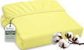 ROYALE LINENS 300 Thread Count 100% Long Staple Combed Cotton Fitted Sheet Twin by ROYALELINENS