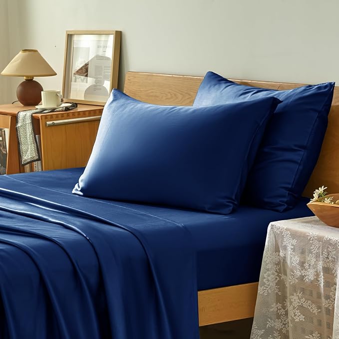 Homiest Cooling Pillow Cases Standard Size Set of 2, 100% Rayon Derived from - Image 2