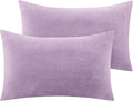 BEDELITE Flannel Pillow Cases Queen Size Set of 2, Super Soft Fleece Pillowcases by BEDELITE
