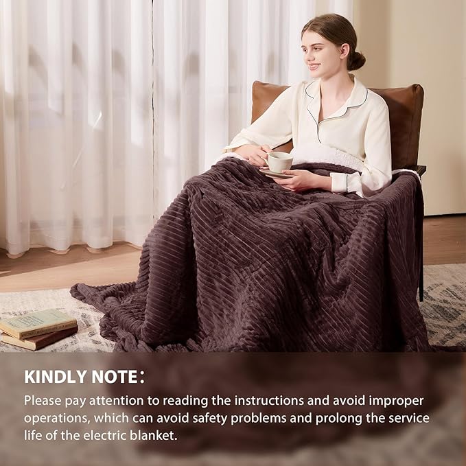 Homemate Electric Heated Blanket King Size - Image 6
