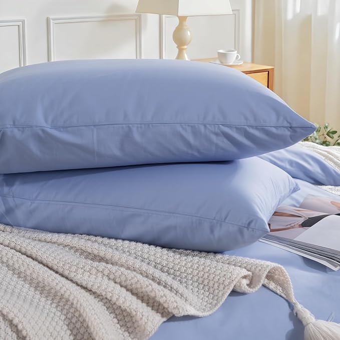 NEXHOME PRO King Duvet Cover Set, 100% Washed Cotton - Image 7