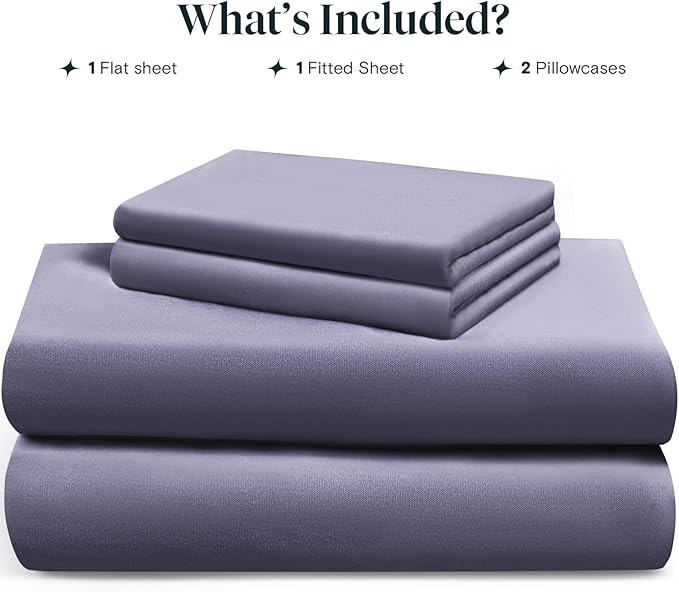 LuxClub King Size Sheets Set, 100% Rayon Derived from Bamboo Cooling Sheets - Image 2