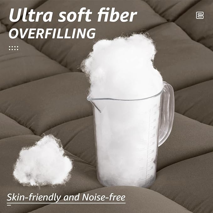 HYLEORY All Season California King Size Bed Comforter - Image 3