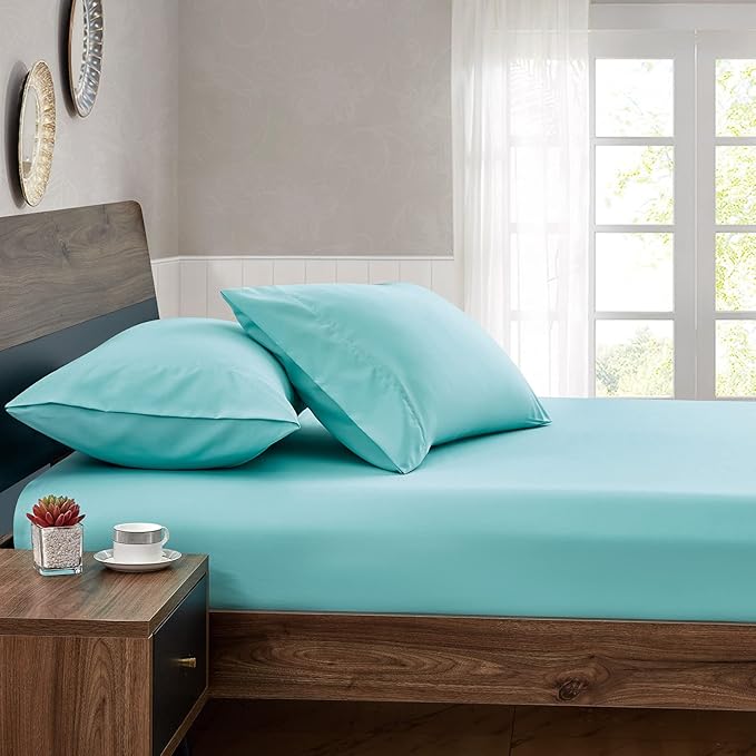 FreshCulture Queen Fitted Sheets, Bulk Pack of 6, Deep Pocket, Soft Microfiber - Image 6