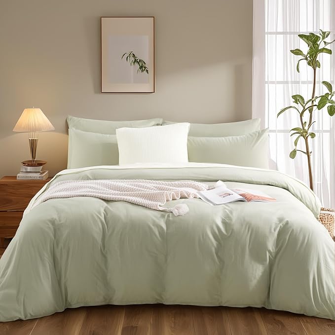 NEXHOME PRO Queen Duvet Cover Set – 100% Certified Organic Cotton - Image 2