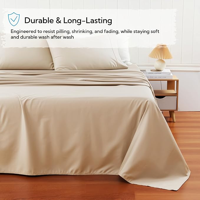 Cotton Flat Sheets Only, 600 TC 100% Cotton Flat Sheet Top Sheet Only, Cal King - Image 5