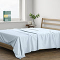 THREAD SPREAD 100% Organic Cotton Percale Flat Sheet King Size by THREADSPREAD