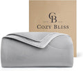 Cozy Bliss Cooling Comforter Cali King Size, Reversible Lightweight Cooling by CozyBliss