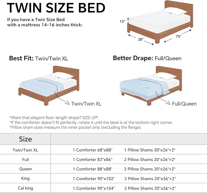 BEDELITE Fleece Twin Comforter Set -Super Soft & Warm Fluffy Red Bedding - Image 6