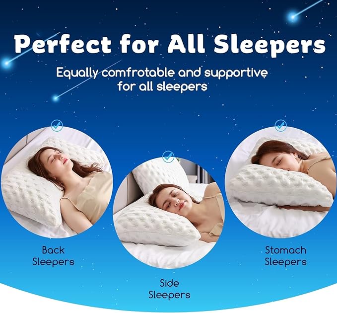 KUCEY Cooling Side Sleeper Pillow - Image 5