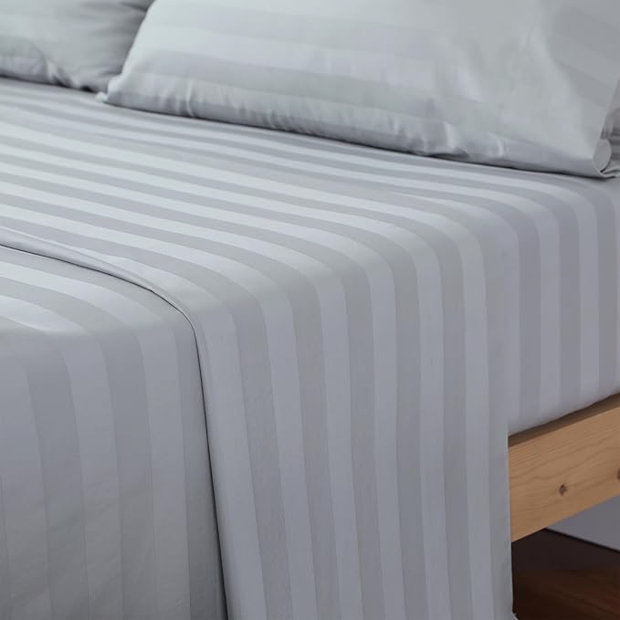 Cotton Full Flat Sheet Only, 600 Thread Count 100% Egyptian Cotton Top Sheet - Image 7